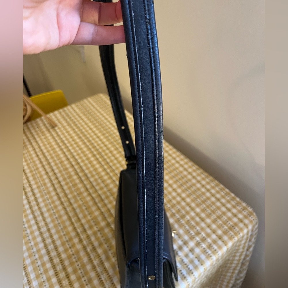 Vintage Coach 9965 Black Legacy Small Flap Bag - Picture 10 of 15